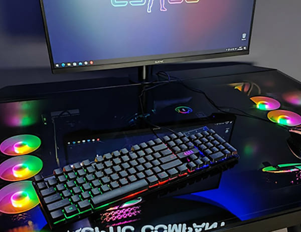 Игровой ПК от EDELWEISS с процессором intel i3, недорогой компьютер