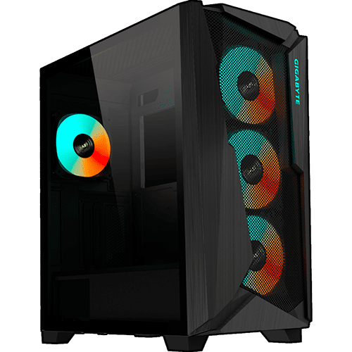 GIGABYTE AORUS C301 Glass Black