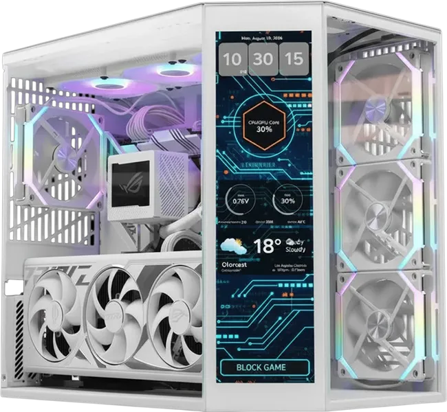 HYTE Y70 Touch Infinite Pitch White