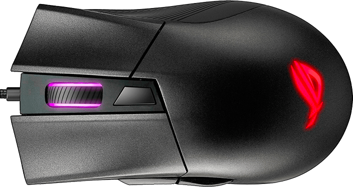 Игровая мышь ASUS ROG Gladius II Core Black USB